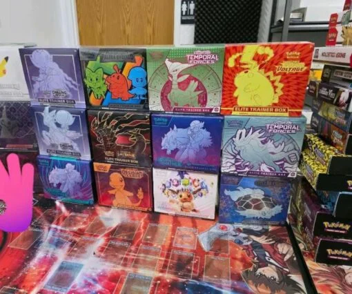 pokemon Collection boxes