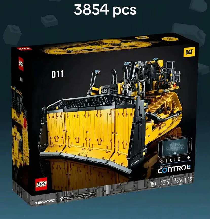 lego technic app-controlled cat d11 bulldozer 42131