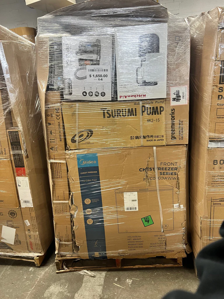 amazon liquidation warehouse