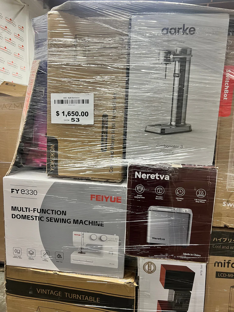 amazon pallets for sale