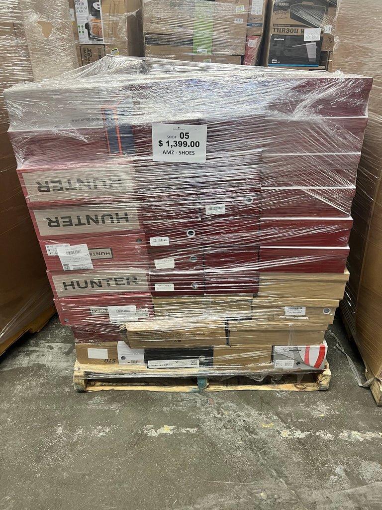 designer tennis shoes pallets for sale